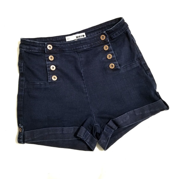 sailor jean shorts